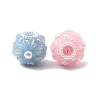 Opaque Acrylic & Plastic Pearl Beads OACR-D039-04-2