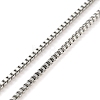 Non-Tarnish 304 Stainless Steel Add a Bead Adjustable Box Chains Bracelets for Women BJEW-M307-01A-P-2