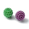 40Pcs 8 Colors Imitation Pearl Acrylic Beads OACR-FS0001-48-2