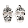 Halloween Tibetan Style Alloy Pendants FIND-B066-02AS-1