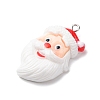 Christmas Opaque Resin Pendants RESI-A049-05B-2