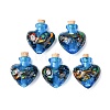 Handmade Lampwork Perfume Bottle Pendants LAMP-H072-02E-1