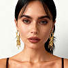 Alloy Stud Earrings for Women WG2D99E-01-2