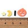 Halloween Handmade Polymer Clay Cabochons X-CLAY-M005-13-3