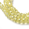 Electroplate Glass Bead Strands LS-EGLA-R015-4mm-26-2