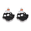 Halloween Theme Alloy and Enamel Pendants ENAM-T021-31A-02P-1