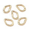 SHEGRACE Brass Spring Gate Rings XGRQ58793-761G-1