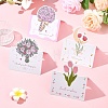 40 Sheets 4 Styles Paper Invitations Greeting Card AJEW-FS0001-26-8