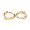 Brass Huggie Hoop Earrings Finding LS-KK-D063-05G-2