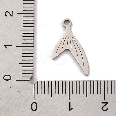 Non-Tarnish 201 Stainless Steel Pendants STAS-U016-08P-01-1