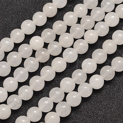 Natural Malaysia Jade Bead Strands X-G-A146-8mm-A29-1