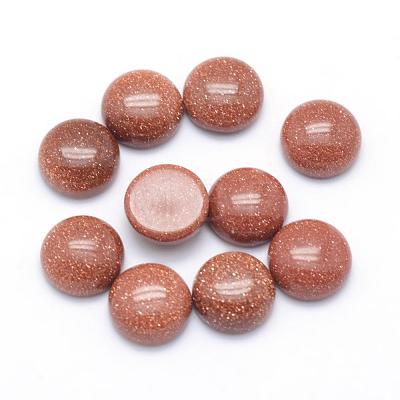 Natural & Synthetic Mixed Gemstone Cabochons G-P393-R-4mm-1