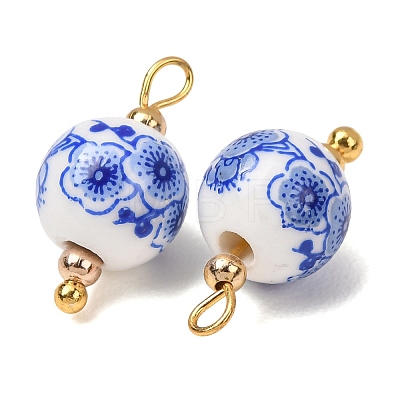 Handmade Porcelain Pendants PR-CBA8966-06G-1