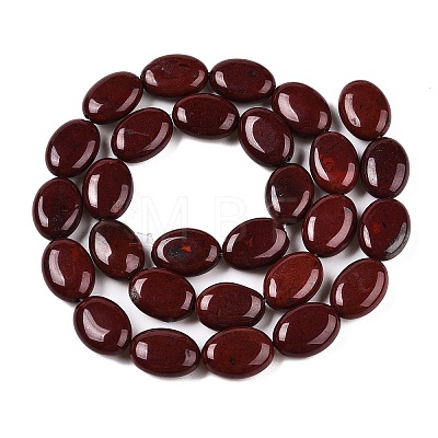 Natural Red Rainbow Jasper Beads Strands G-M206-51-1