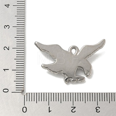 Anti-Tarnish 304 Stainless Steel Pendants STAS-Q334-33P-1