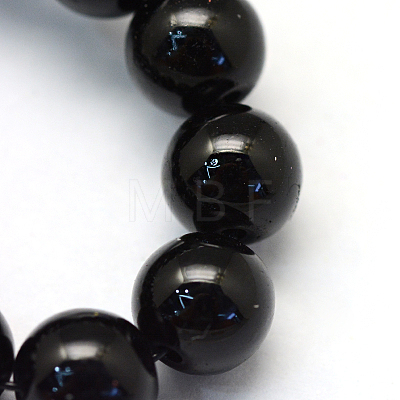 Baking Painted Pearlized Glass Pearl Round Bead Strands X-HY-Q330-8mm-80-1