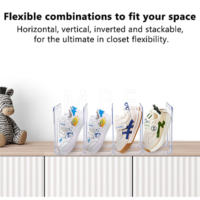 Transparent Acrylic Shoes Storage Rack ODIS-WH0043-281-1