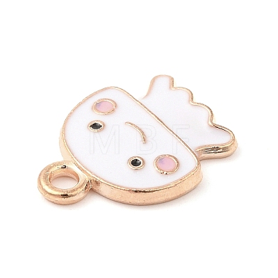 Alloy Enamel Pendants ENAM-C016-01A-1