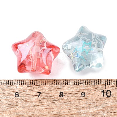 Luminous Transparent Resin Beads RESI-B039-13-1