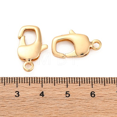 Brass Lobster Claw Clasps KK-H513-01B-G-1