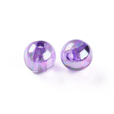 Transparent Acrylic Beads MACR-S370-B10mm-748-1