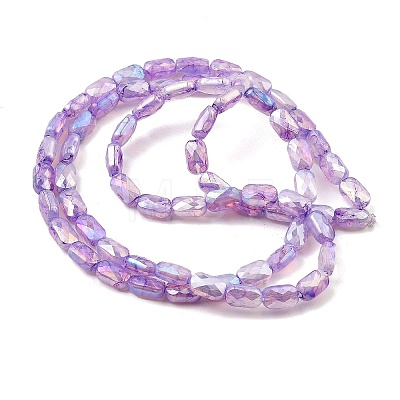 Imitation Jade Glass Beads Strands GLAA-P058-04A-01-1