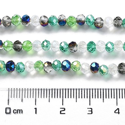 Glass Beads Strands EGLA-A034-M4mm-24-1