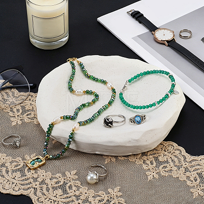 Porcelain Jewelry Plates AJEW-WH0410-478-1