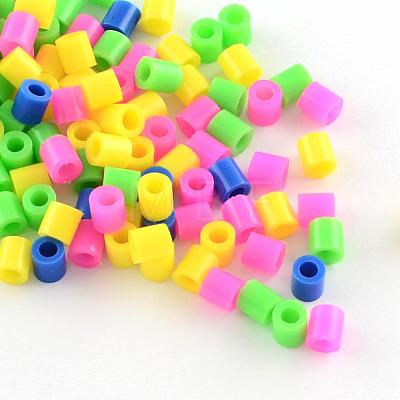 Heart DIY Melty Beads Fuse Beads Sets: Fuse Beads DIY-R040-33-1