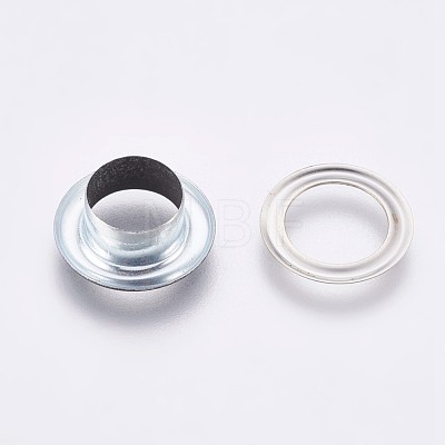 Iron Grommet Eyelet Findings IFIN-WH0023-B08-1