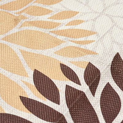 Autumn Floral Linen Placemat AJEW-Z051-02A-1