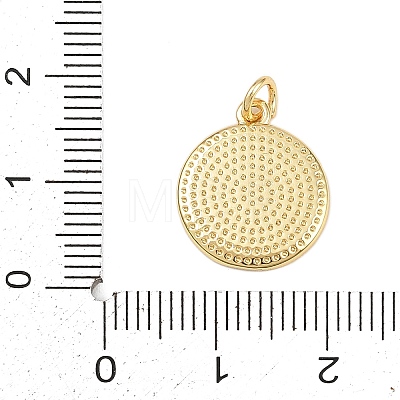 Brass Enamel Pendants KK-L251-02G-B-1