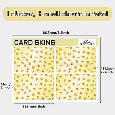 Rectangle PVC Plastic Waterproof Card Stickers DIY-WH0432-177-1