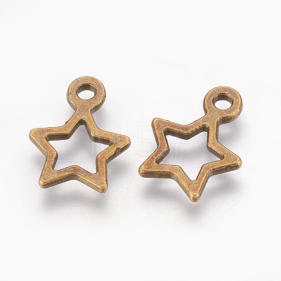 Tibetan Style Alloy Charms X-K0NYK071-1