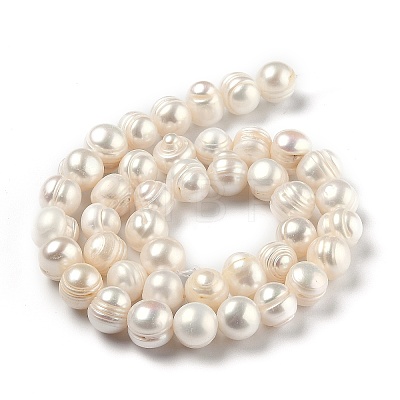 Natural Cultured Freshwater Pearl Beads Strands PEAR-L033-21-01-1