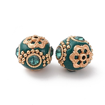 Handmade Resin Indonesia Beads IPDL-S054-008A-01KCG-1