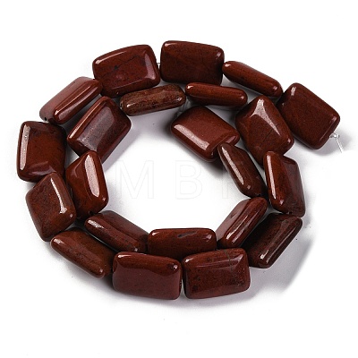 Natural Red Rainbow Jasper Beads Strands G-T047-B19-01-1