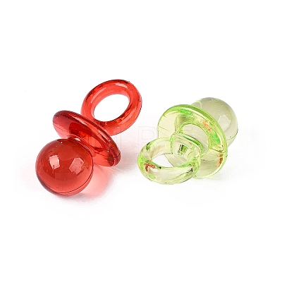 Transparent Acrylic Big Pendants TACR-ZX001-01-1