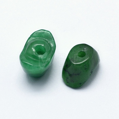 Natural Myanmar Jade/Burmese Jade Beads G-F581-12-1