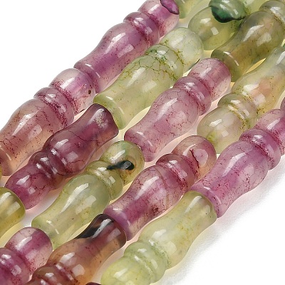 Natural Agate Beads Strands G-Z144-A02-01H-1