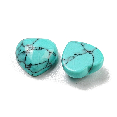 Dyed Synthetic Turquoise Cabochons G-H309-01-10-1