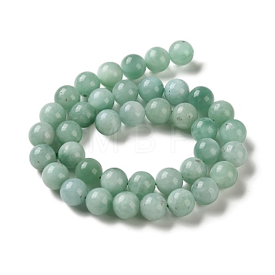 Natural Glass Beads Strands G-A313-A01-10mm-1
