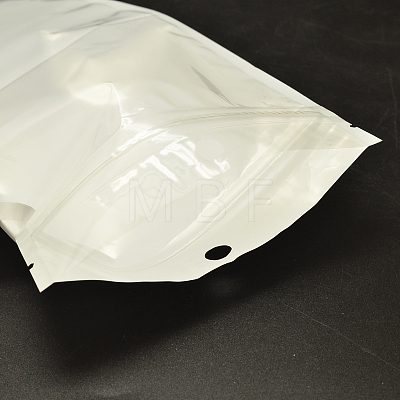 Pearl Film PVC Zip Lock Bags X-OPP-L001-02-15x22cm-1