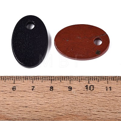 Natural & Synthetic Mixed Stone Pendants G-Q607-04-1