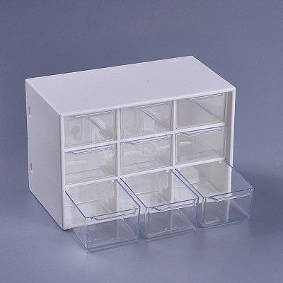 Plastic Cosmetic Storage Display Box AJEW-WH0096-62-1
