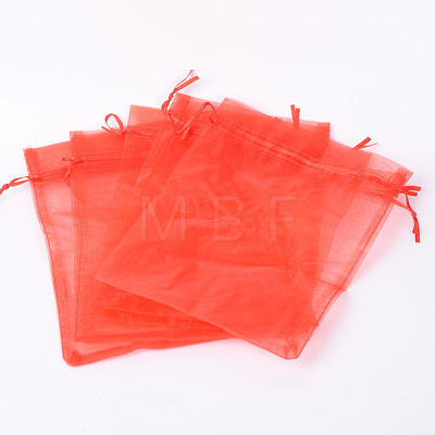 Organza Gift Bags with Drawstring OP-R016-17x23cm-01-1