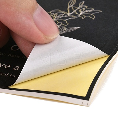 Coated Paper Sealing Stickers DIY-F085-02E-1