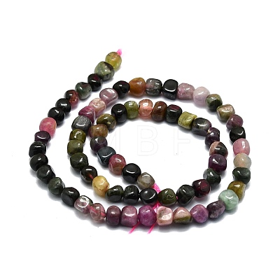 Natural Tourmaline Beads Strands G-E576-59-1