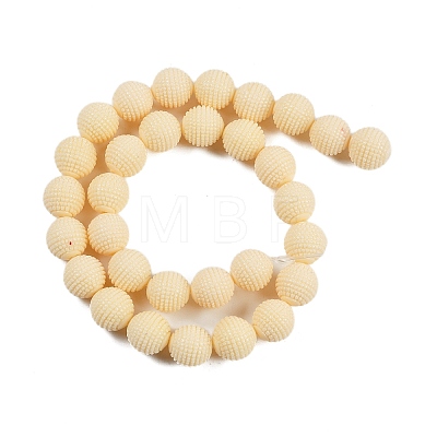 Synthetic Coral Carved Beads Strands CORA-C003-08-1