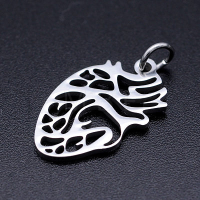 201 Stainless Steel Pendants STAS-T046-JA352-1-1